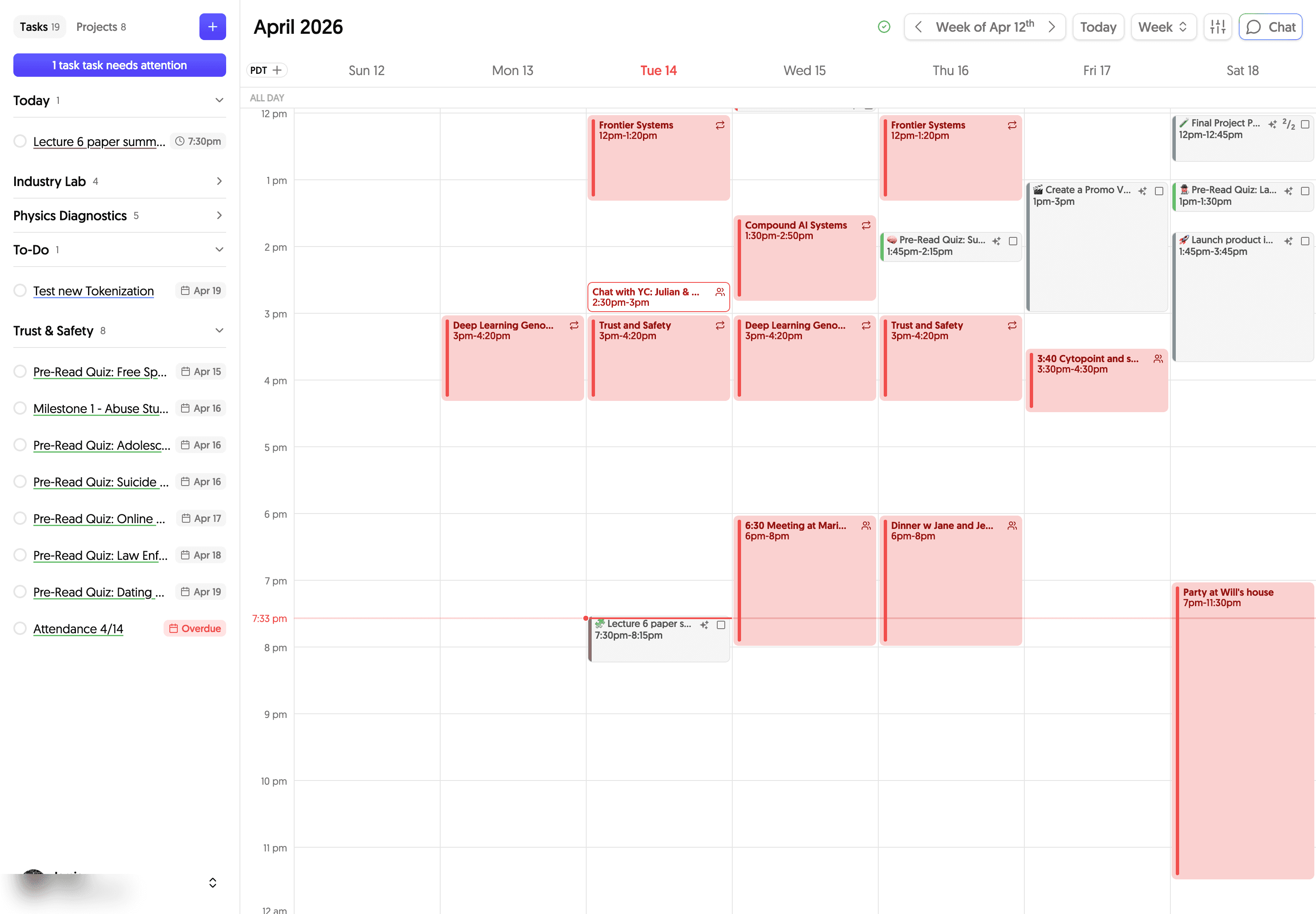 Image depicting weeklee automating their planning